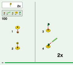 LEGO 21181 instructions page 84 – build guide