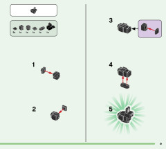 LEGO 21181 instructions page 9 – build guide