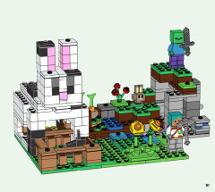 LEGO 21181 instructions page 91 – build guide