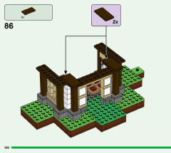 LEGO 21183 instructions page 100 – build guide