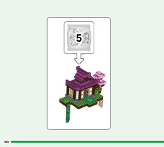 LEGO 21183 instructions page 104 – build guide