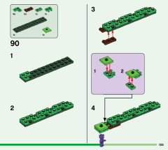 LEGO 21183 instructions page 105 – build guide
