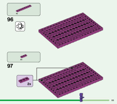 LEGO 21183 instructions page 111 – build guide