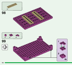 LEGO 21183 instructions page 112 – build guide