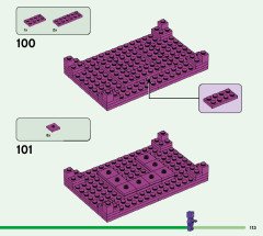 LEGO 21183 instructions page 113 – build guide