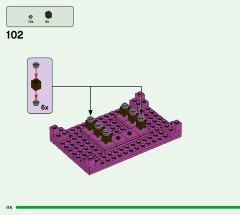 LEGO 21183 instructions page 114 – build guide