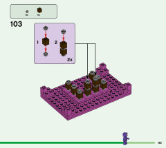LEGO 21183 instructions page 115 – build guide