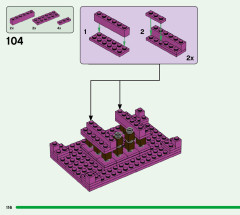 LEGO 21183 instructions page 116 – build guide