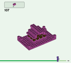 LEGO 21183 instructions page 119 – build guide
