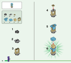LEGO 21183 instructions page 12 – build guide