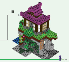 LEGO 21183 instructions page 123 – build guide