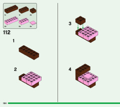 LEGO 21183 instructions page 124 – build guide