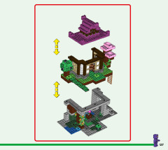 LEGO 21183 instructions page 127 – build guide