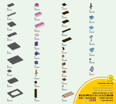 LEGO 21183 instructions page 135 – build guide