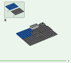 LEGO 21183 instructions page 21 – build guide