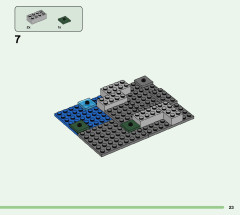 LEGO 21183 instructions page 23 – build guide