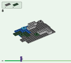 LEGO 21183 instructions page 24 – build guide