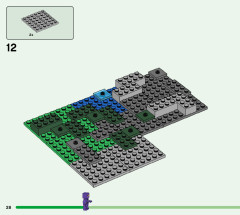 LEGO 21183 instructions page 28 – build guide