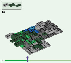 LEGO 21183 instructions page 30 – build guide
