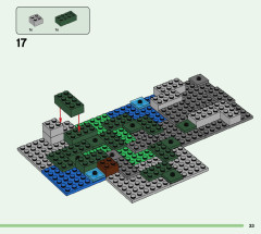 LEGO 21183 instructions page 33 – build guide
