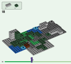 LEGO 21183 instructions page 34 – build guide