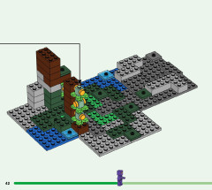 LEGO 21183 instructions page 42 – build guide