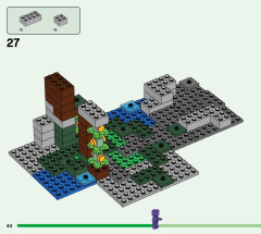 LEGO 21183 instructions page 44 – build guide