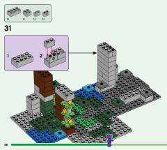 LEGO 21183 instructions page 48 – build guide