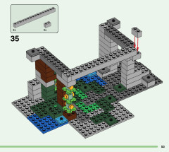 LEGO 21183 instructions page 53 – build guide