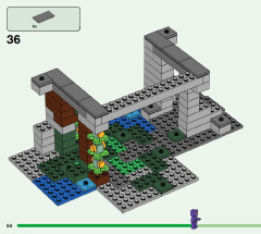 LEGO 21183 instructions page 54 – build guide
