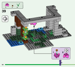 LEGO 21183 instructions page 58 – build guide