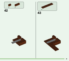 LEGO 21183 instructions page 61 – build guide