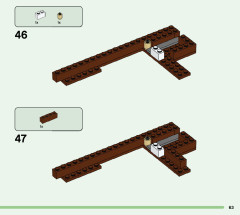 LEGO 21183 instructions page 63 – build guide