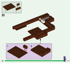 LEGO 21183 instructions page 66 – build guide