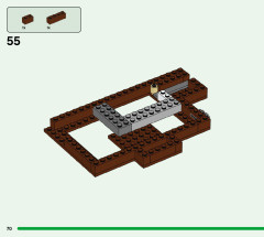 LEGO 21183 instructions page 70 – build guide