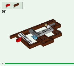 LEGO 21183 instructions page 72 – build guide