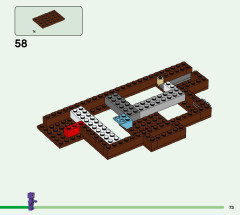 LEGO 21183 instructions page 73 – build guide