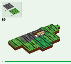 LEGO 21183 instructions page 80 – build guide