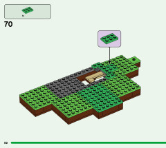 LEGO 21183 instructions page 82 – build guide