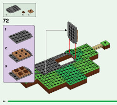 LEGO 21183 instructions page 84 – build guide