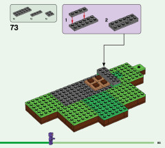 LEGO 21183 instructions page 85 – build guide