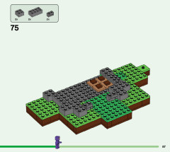 LEGO 21183 instructions page 87 – build guide