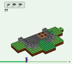 LEGO 21183 instructions page 89 – build guide