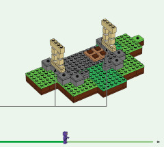LEGO 21183 instructions page 91 – build guide