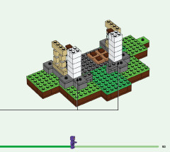 LEGO 21183 instructions page 93 – build guide