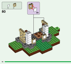 LEGO 21183 instructions page 94 – build guide
