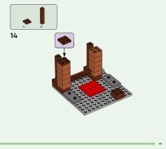 LEGO 21184 instructions page 19 – build guide