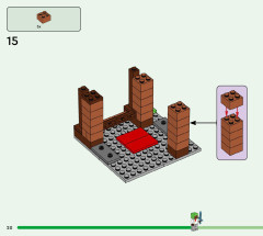 LEGO 21184 instructions page 20 – build guide