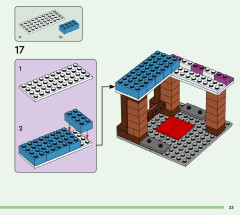 LEGO 21184 instructions page 23 – build guide