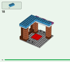LEGO 21184 instructions page 24 – build guide